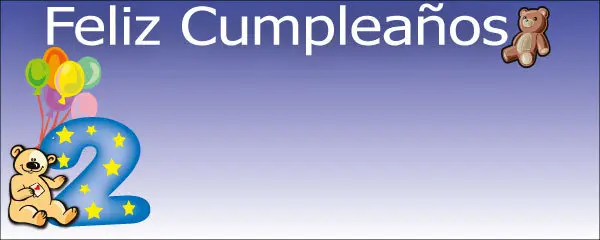 Segundo cumpleaños