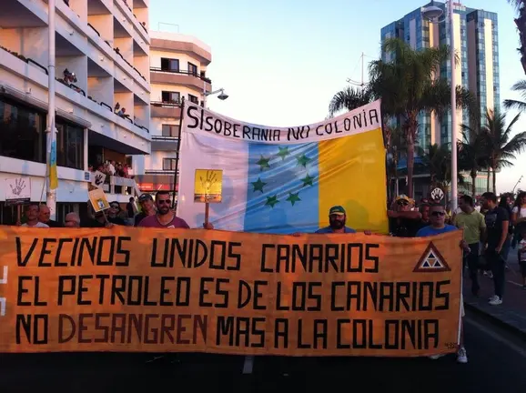 VECINOS UNIDOS en la Manifestación