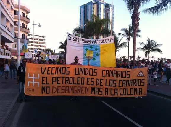 El Soberanismo, presente en la Manifestación