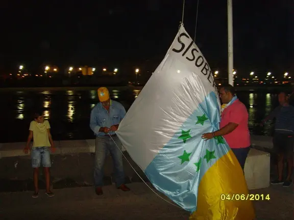 Izada de la Bandera Nacional Canaria