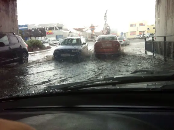 Lluvias en Arrecife 2