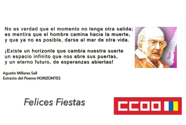 Felicitación de CCOO