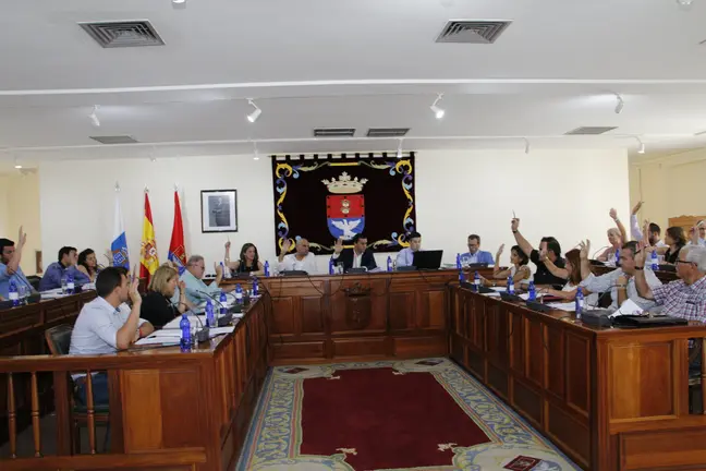 Primer pleno de Arrecife