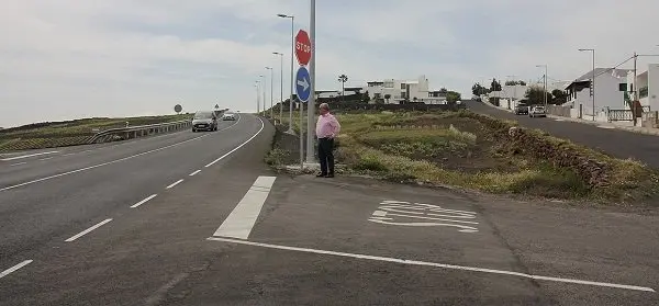 Carretera de Mácher con Pancho