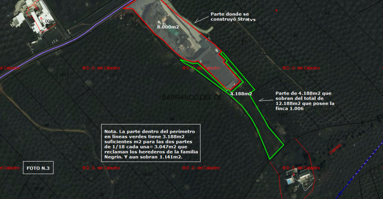 Finca en dos partes. Stratvs