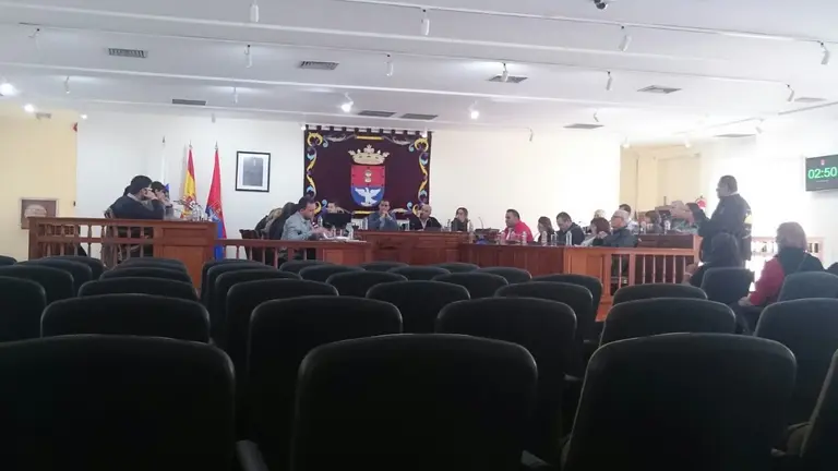 Intervención de la oposición en el Pleno de Arrecife