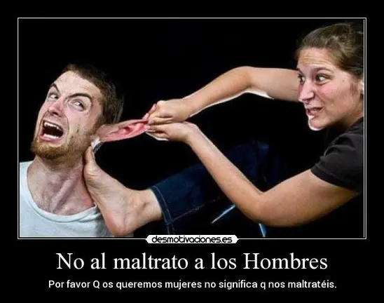 Maltrato a los hombres