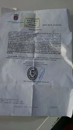 Aviso de desalojo a los feriantes 3