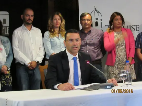 Desayuno con la prensa del Alcalde de Teguise 2