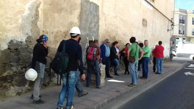 Visita de los técnicos al Sitio de Cabrerón