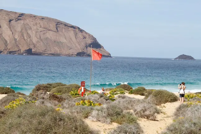 Salvavidas en las playas, La Graciosa (11)