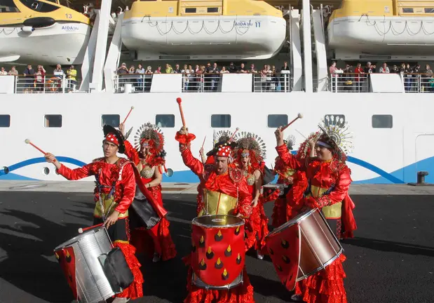 Los Yaiceros despiden al Aida blu