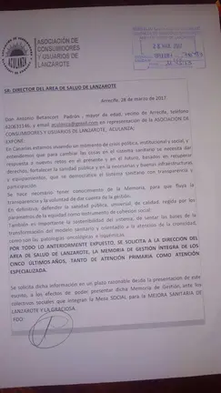 Memoria de Gestión del Hospital