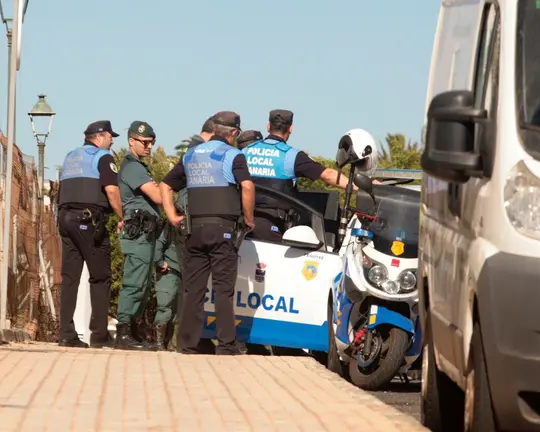 Operativo policial Costa Teguise 2