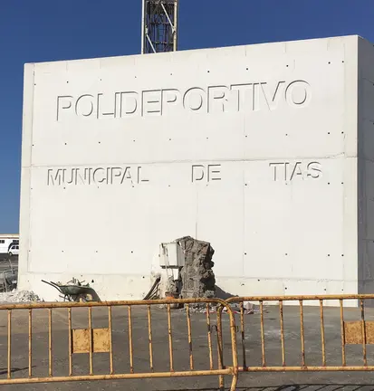 1-Panel Polideportivo Municipal Tías 7-11-17