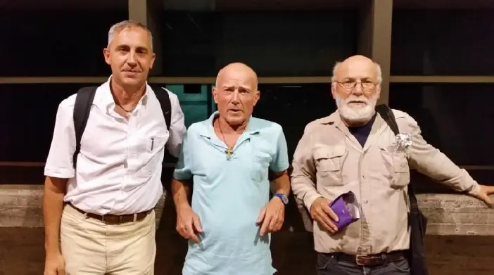 Rukaden con Pedro y Antonio Trujillo Cruz