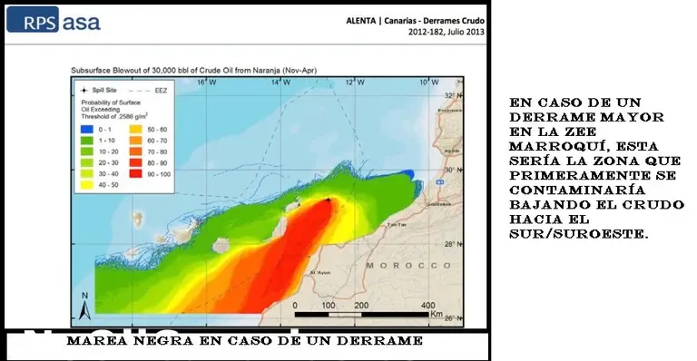 En caso de un derrame