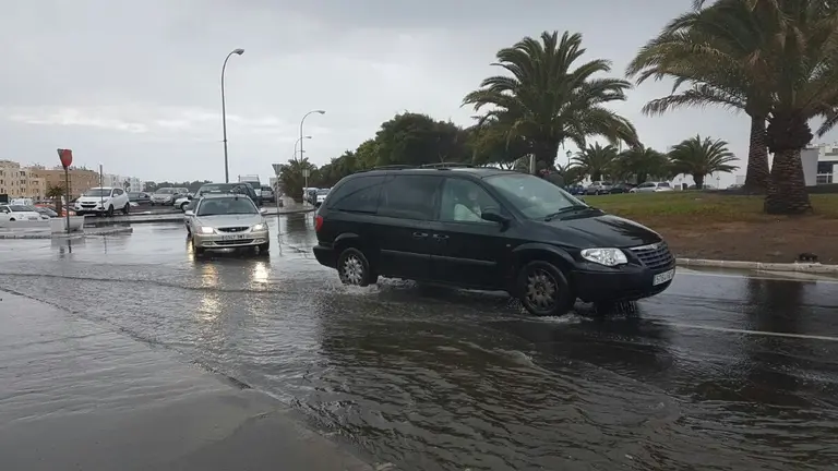 Lluvias en Arrecife