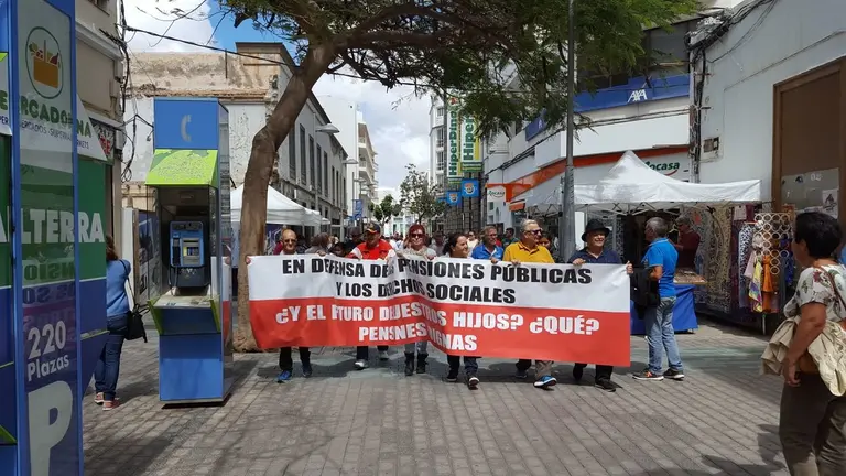 Manifestación en Defensa de unas Pensiones Dignas