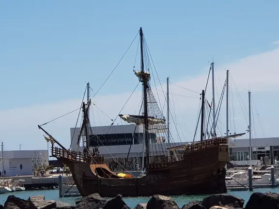 La Santa María en Arrecife 2