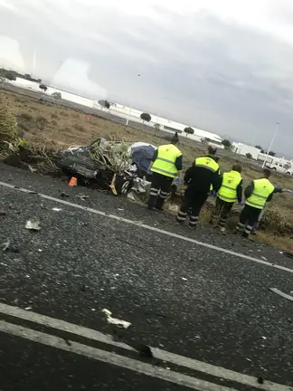 Accidente mortal en Tías 2