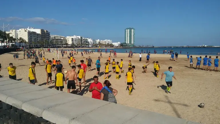 Deportistas entrenando en El Reducto 5