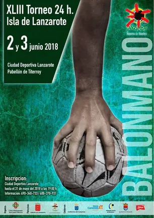 Cartel Torneo 24 Horas de Balonmano