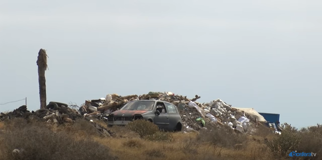 Vertedero trasera cementerio Haría