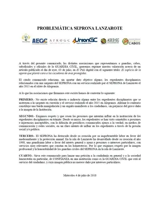 Nota de AUGC