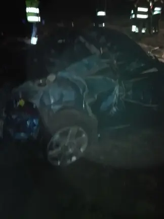 Accidente de tráfico mortal