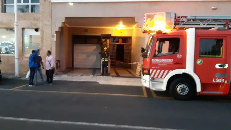 Edificio evacuado en Arrecife 2