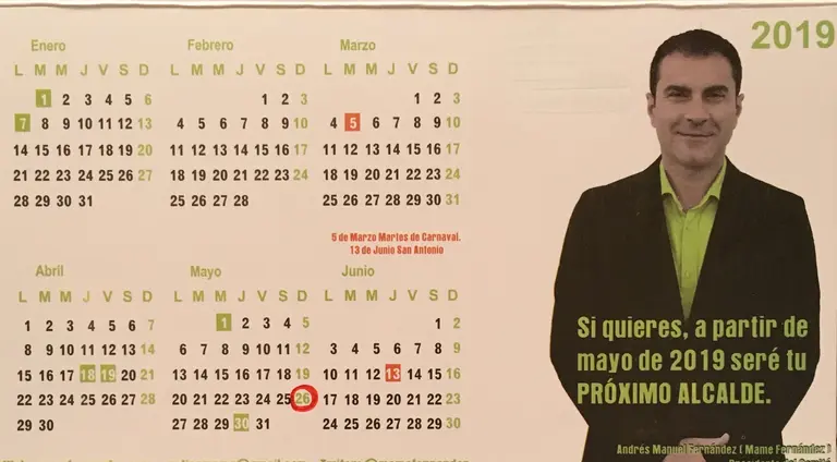 Calendario 2019