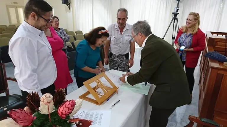 Primera boda oficiada por Andrés Medina 3