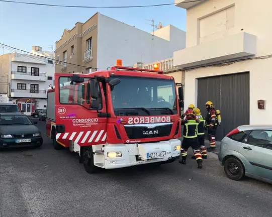 Incendio en la calle Sotileza 36