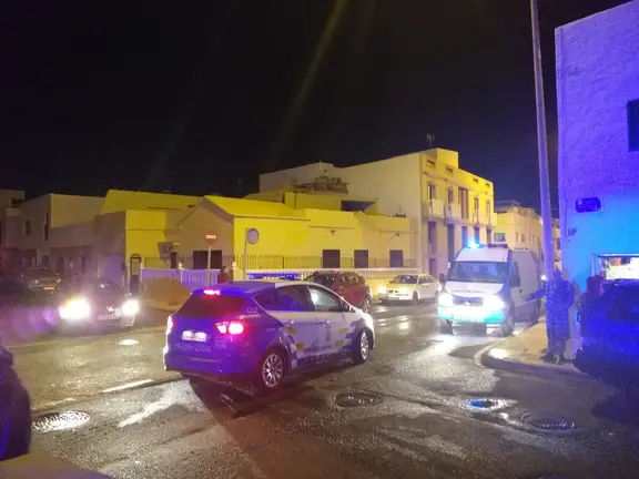 Accidente de moto en Argana Alta 2