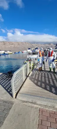 Evacuado un vecino de La Graciosa 2