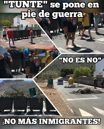 Tunte en pie de guerra