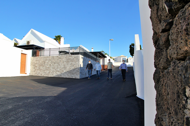 Asfaltados callejones de la calle San Blas