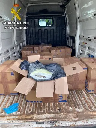 440 kilos de hach&iacute;s descubiertos