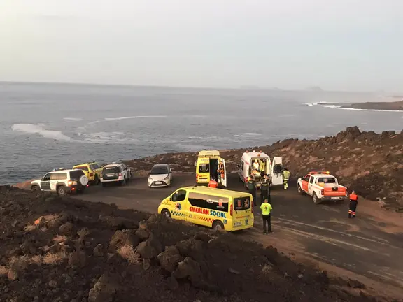 Muerto ahogado en Tinajo