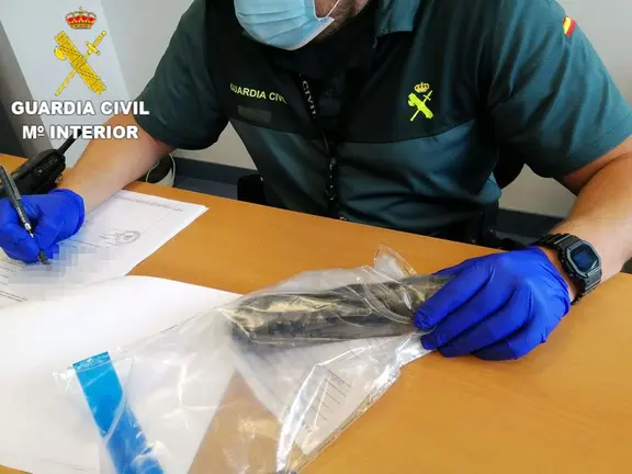 Droga intervenida por la Guardia Civil