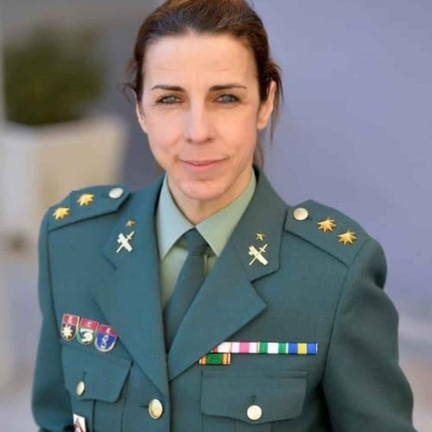 Teniente coronel Silvia Gil