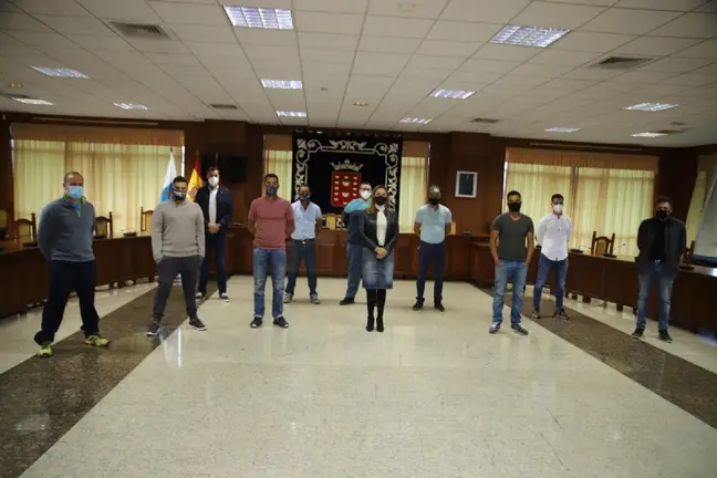 Recepci&oacute;n a los H&eacute;roes de Orzola