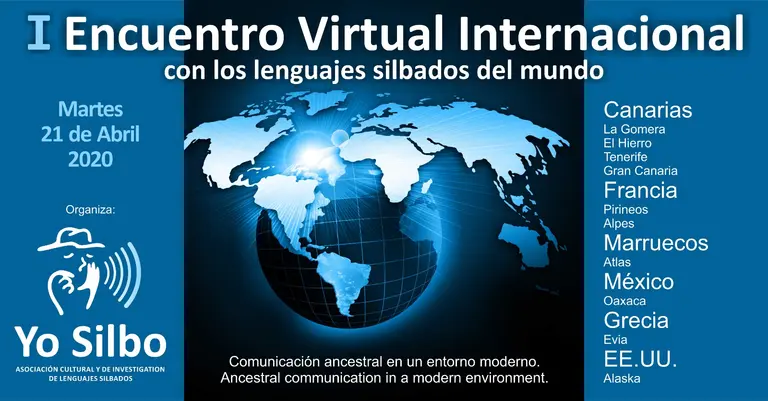 cartel I ENCUENTRO INTERNACIONAL  VIRTUAL