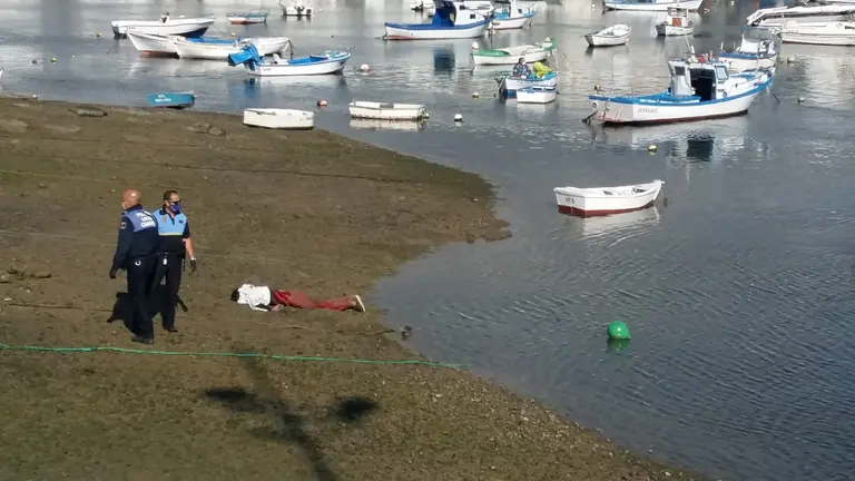 Cadáver aparecido en El Charco