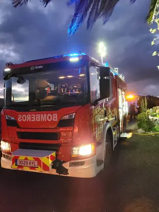 Incendio en Conil