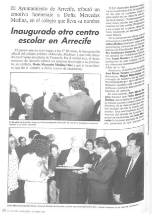 En memoria de Mercedes Medina