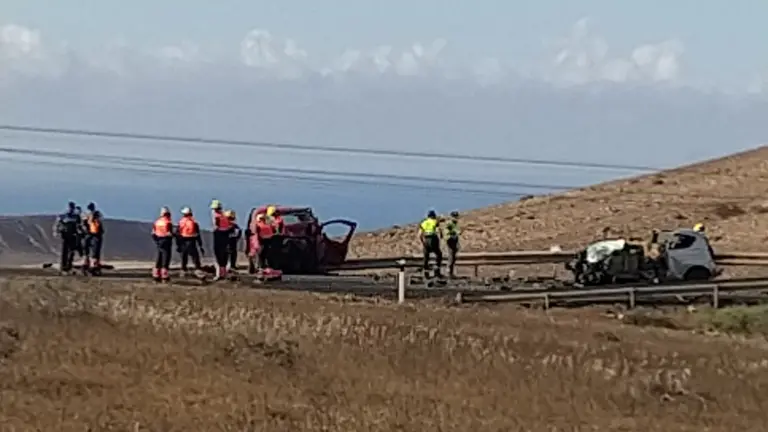 Accidente mortal en Tinajo