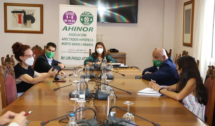 Reunión del Cabildo con Ahinor