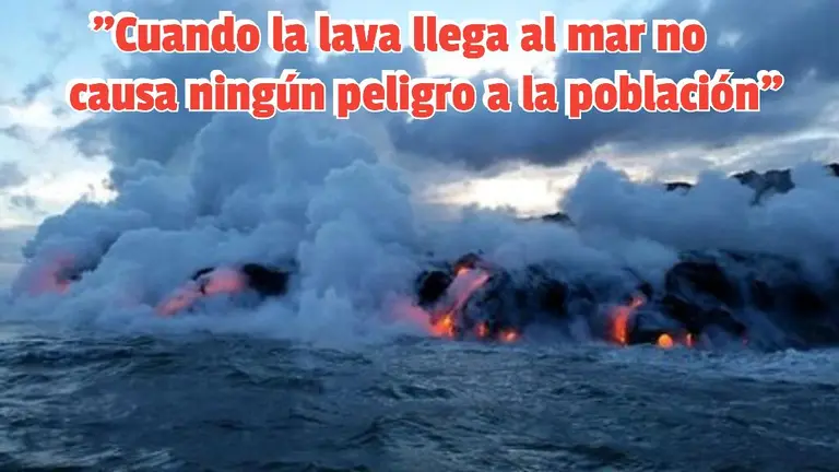 Lava al mar